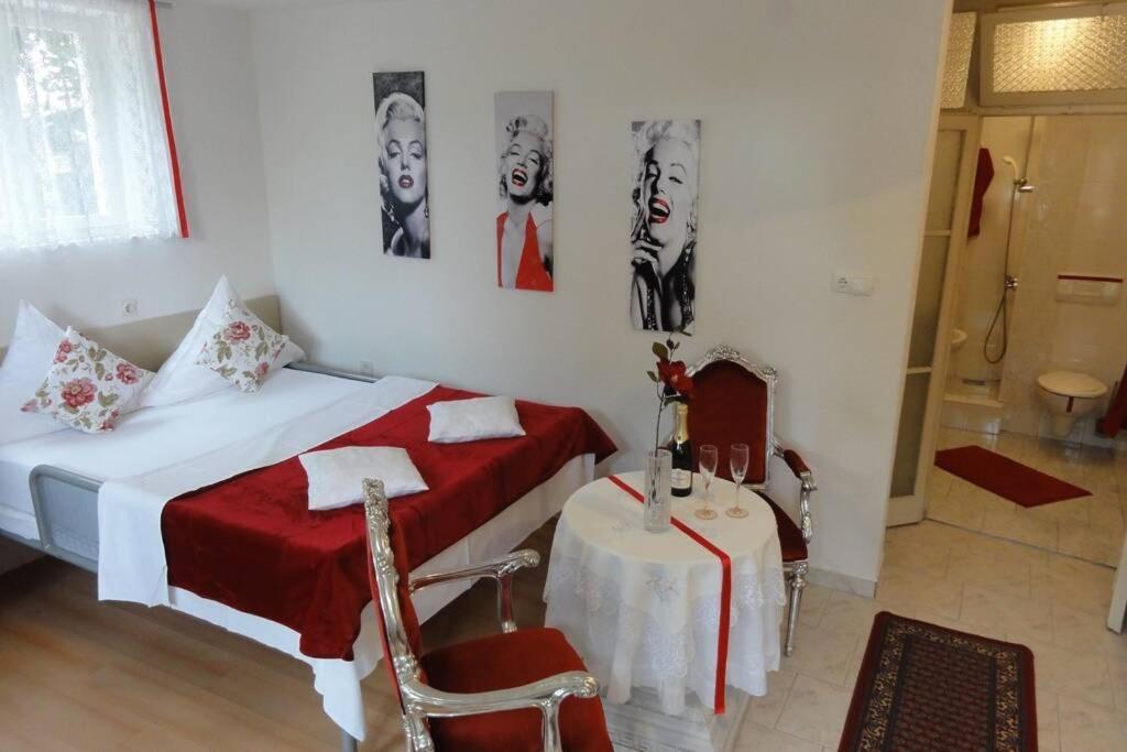 Croatia Zadar Borik Paar Apartment Studio Garden View Number 1 ภายนอก รูปภาพ